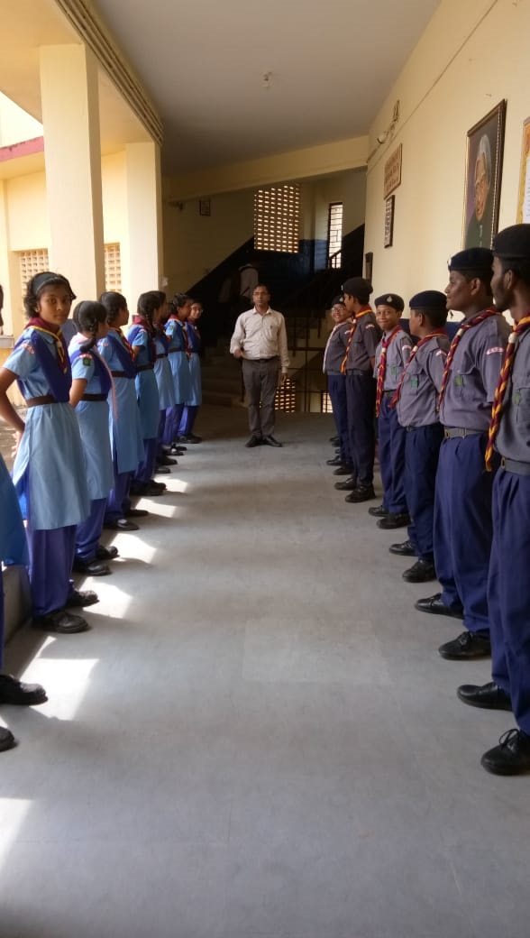 KVS State Bharat Scouts Guides Kendriya Vidyalaya Subathu (Gurugram  Division) : Weekly meeting on 18.04.2018 ( Flag break ceremony,  announcement about session activities)